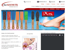 Tablet Screenshot of batikozmetik.com